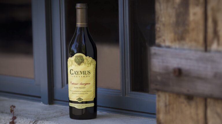 Caymus Wine Bottle